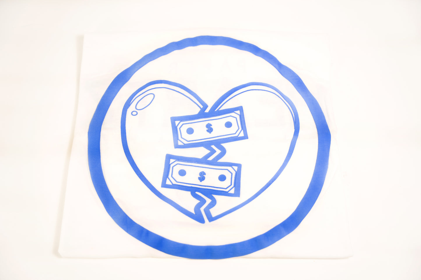 Paper Heartz Tee - Blue
