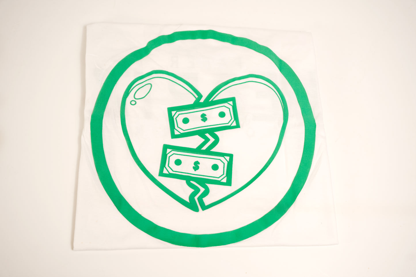 Paper Heartz Tee - Green
