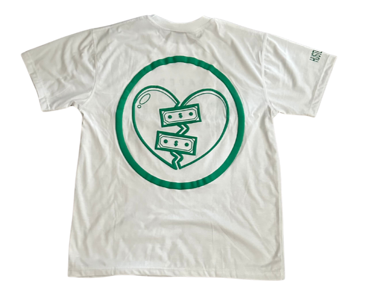 Paper Heartz Tee - Green