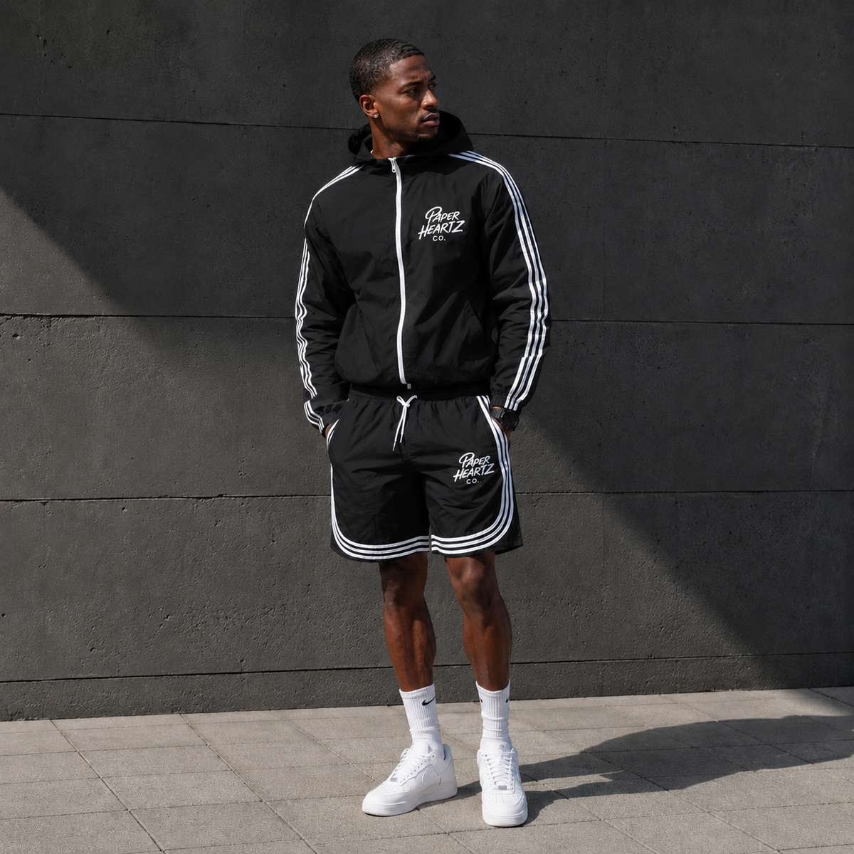 PH Windbreaker Jacket- Black
