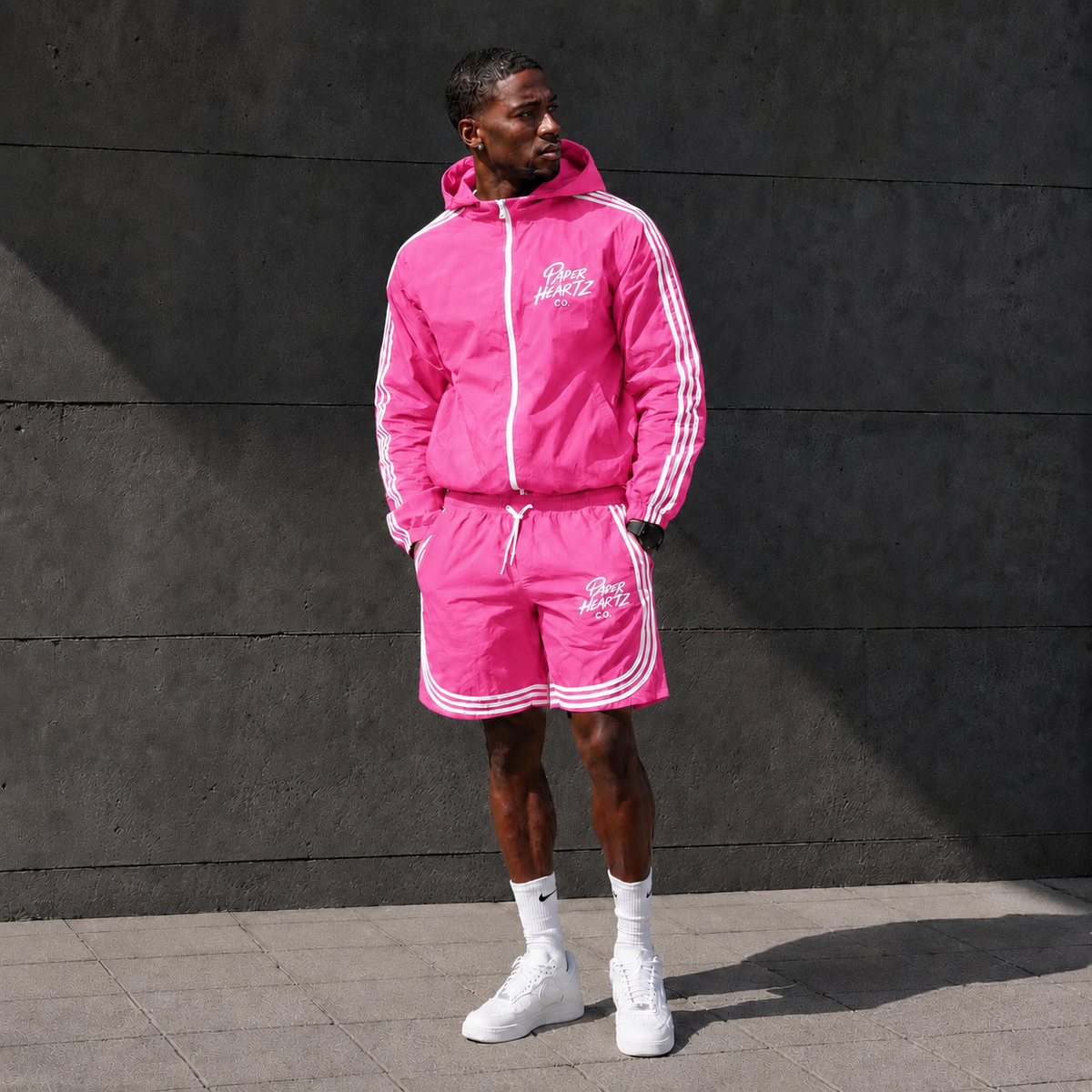 PH Windbreaker Jacket- Pink