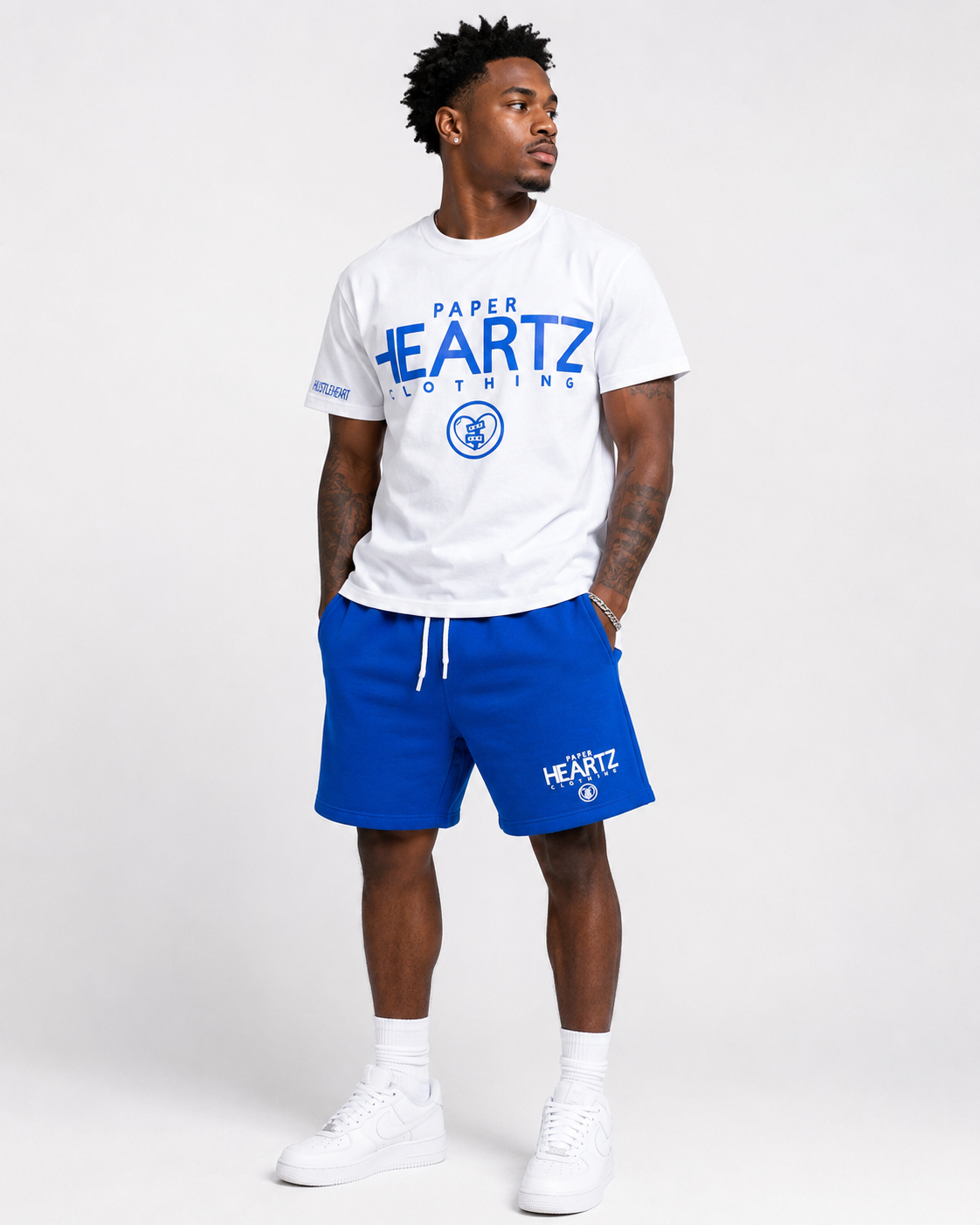 PH Fleece Shorts- Blue