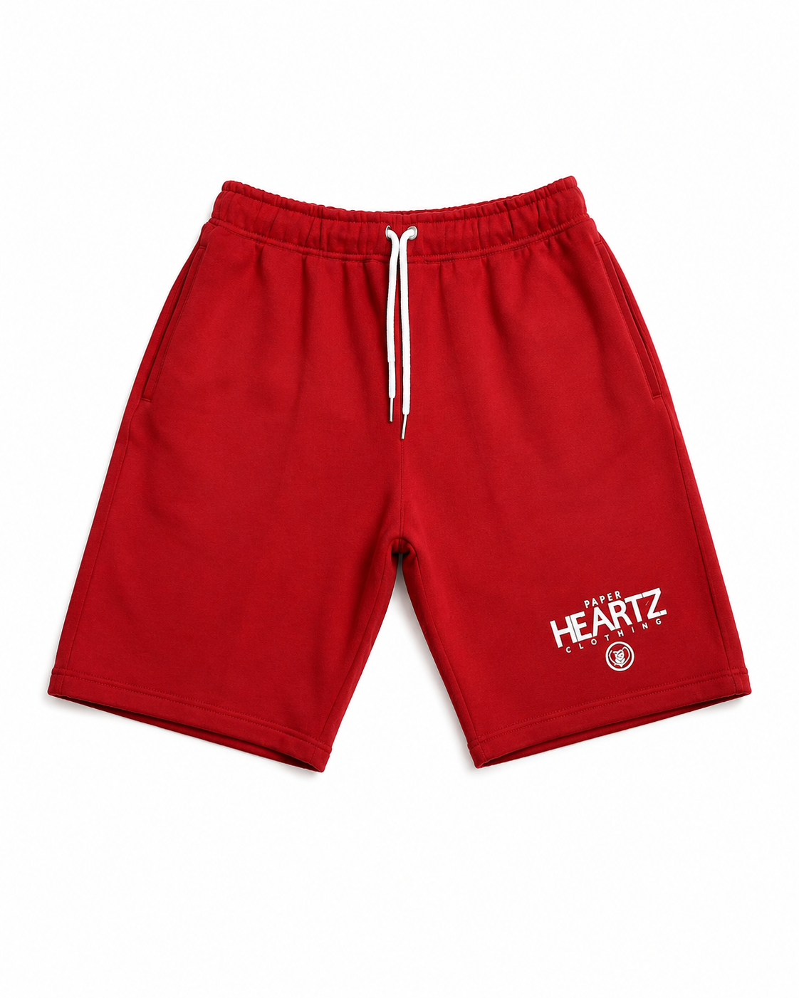 PH Fleece Shorts- Red