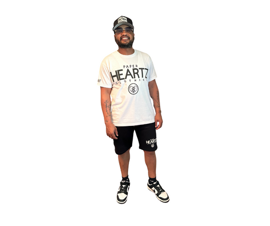 Paper Heartz Summer Tee- Black