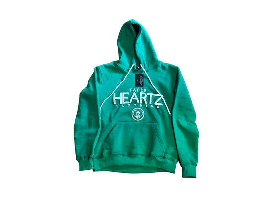 Paper Heartz Hoodie - Green